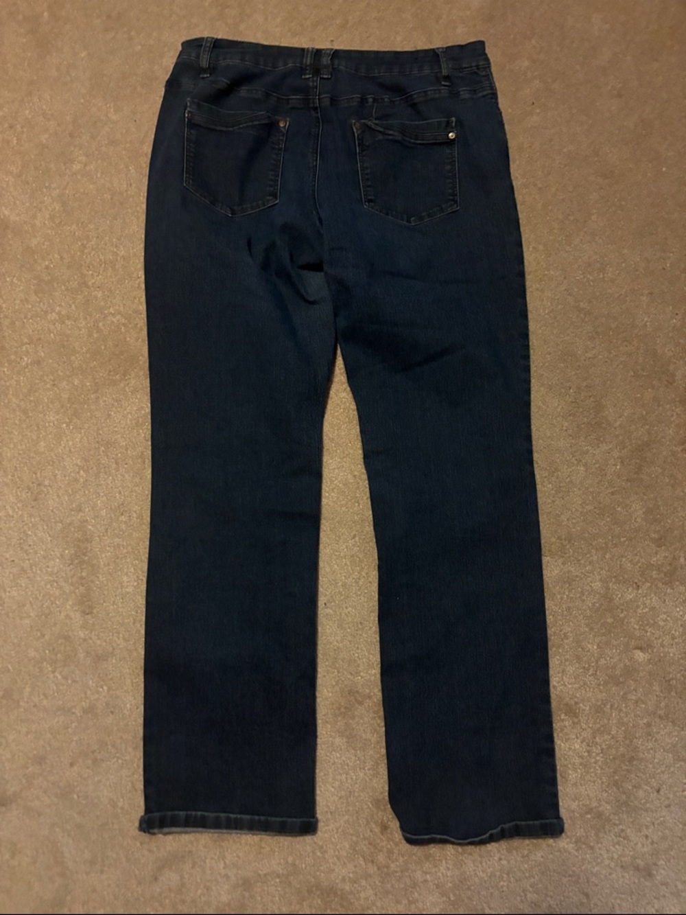 Santana Skinny Fit Leg Jeans in Dark Blue